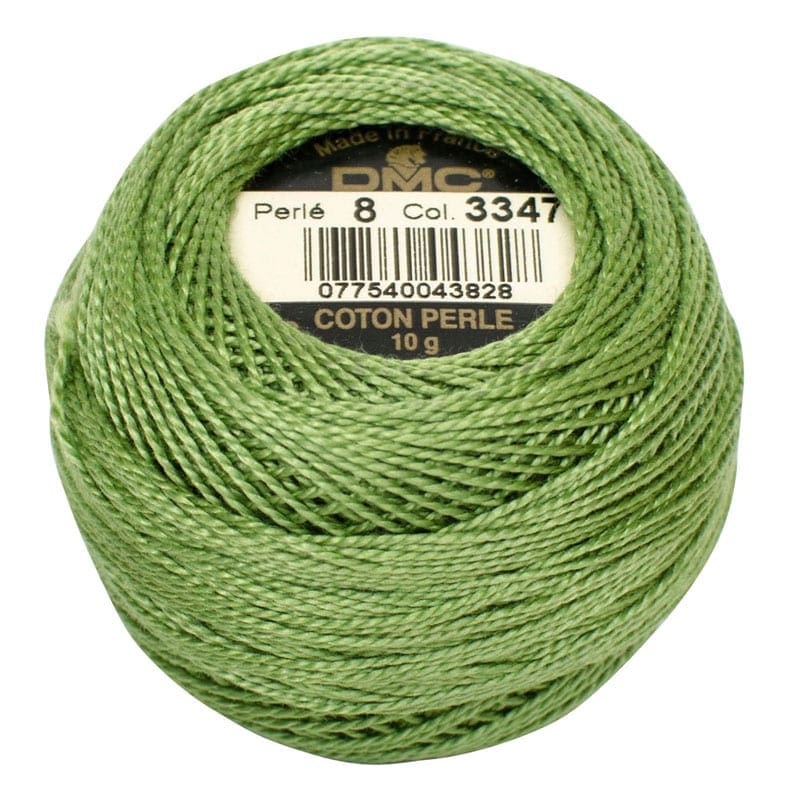 DMC Pearl Cotton Ball Size 8 87yd Light Green